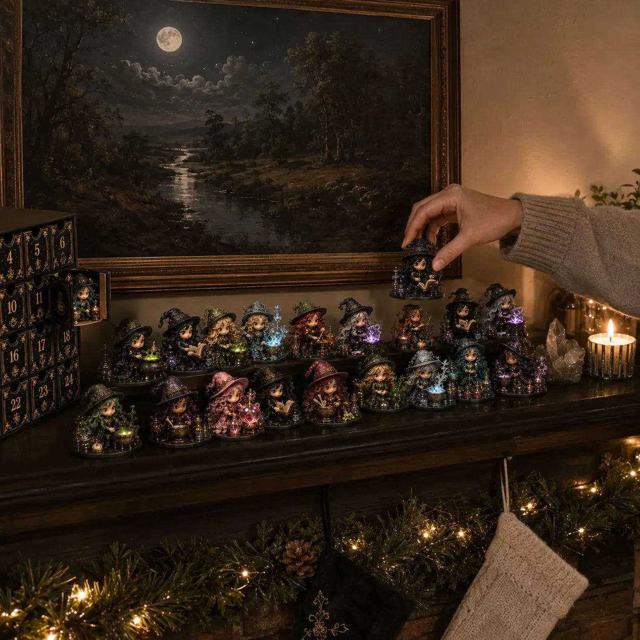 🎈Witchy Advent Calendar 2026 – 24 Days of Magical Collectible Figures | 49% OFF