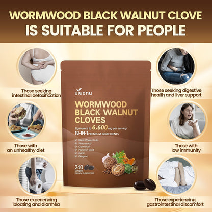 Black Walnut Wormwood Capsules