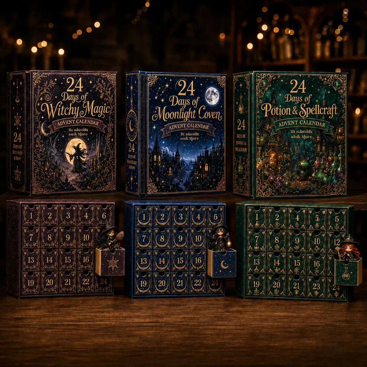 🎈Witchy Advent Calendar 2026 – 24 Days of Magical Collectible Figures | 49% OFF