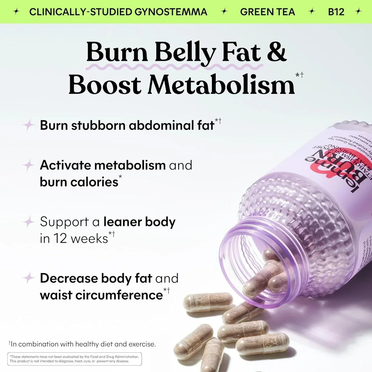 Metabolism, Belly Fat Burning + AMPK Activating Supplement for Men & Women