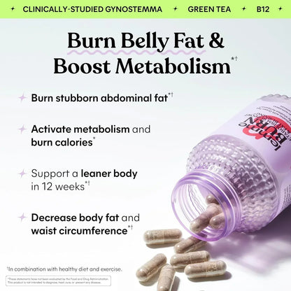 Metabolism, Belly Fat Burning + AMPK Activating Supplement for Men & Women