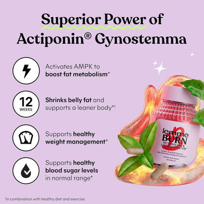 Metabolism, Belly Fat Burning + AMPK Activating Supplement for Men & Women