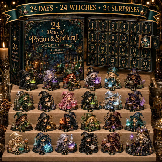 🎈Witchy Advent Calendar 2026 – 24 Days of Magical Collectible Figures | 49% OFF